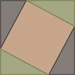 Pythagorean Theorem Logo For Online Math Tutor, LLC