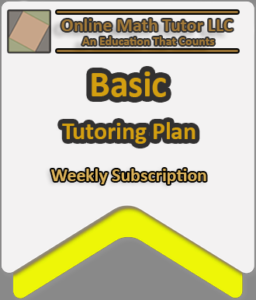 Basic [Weekly Tutoring Plan]